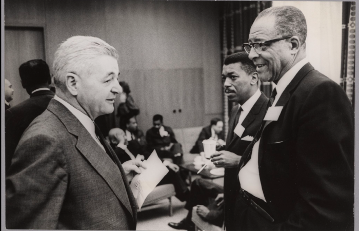 Jerrold Reinach Zacharias, Vance E. Gray and Jacob L. Reddix, 1964