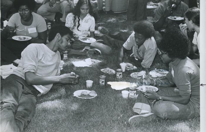Project Interphase student picnic, 1974
