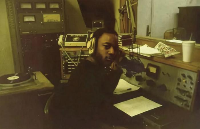 Landon Pate at WMBR, 1980s