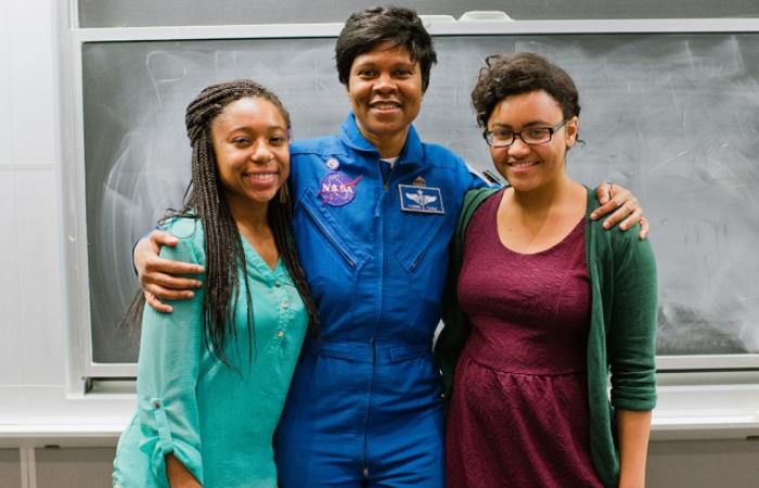 Tiera Guinn, Yvonne Cagle, and Alyssa Napier, 2015