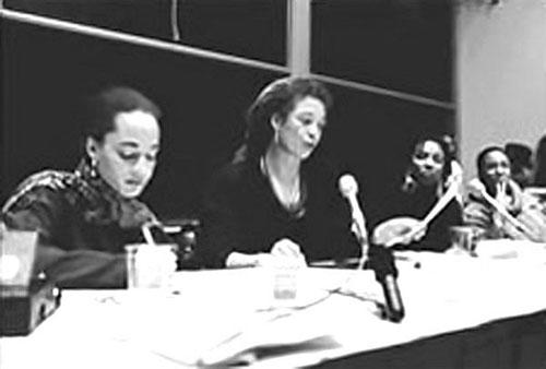 Black Women in the Academy conference: Panel with Angela Davis, 1994