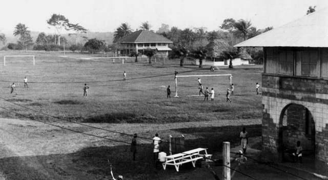 Booker Washington Agricultural & Industrial Institute campus in Liberia, ca. 1940