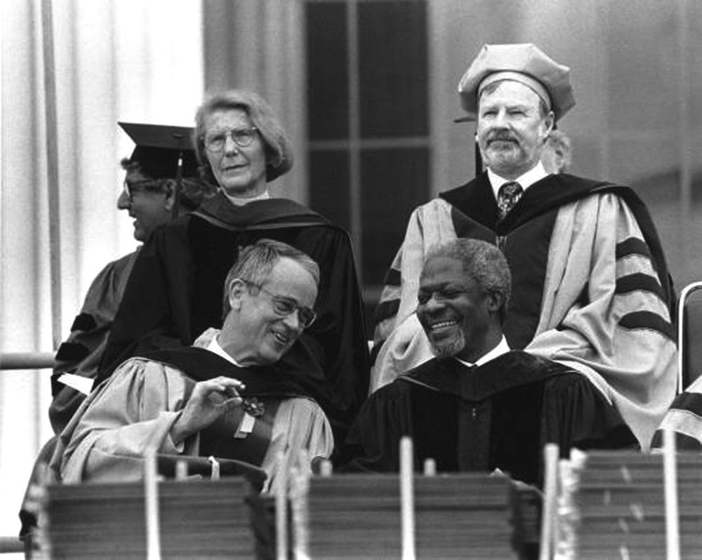 Commencement: Vest and Annan, 1997