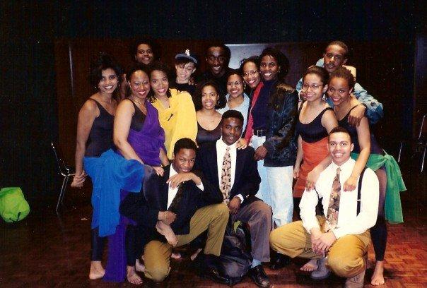 Cast of "for colored girls who have considered suicide / when the rainbow is enuf ," 1992
