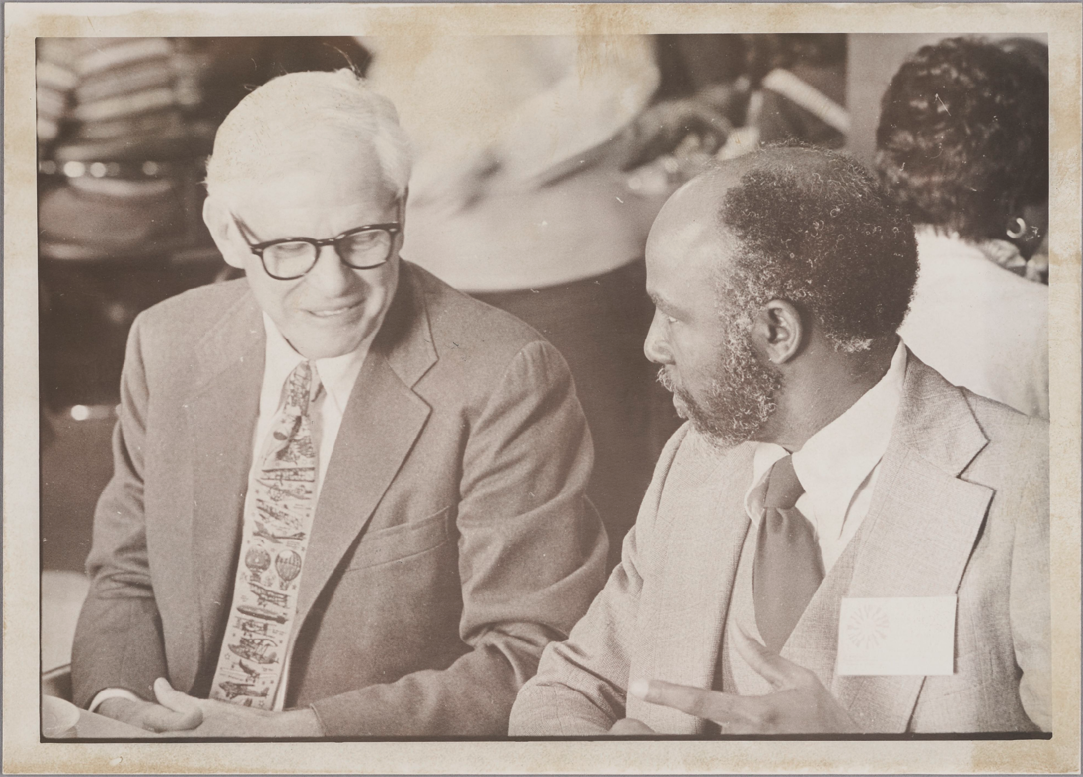 Robert Seamans and Wesley Harris, 1978