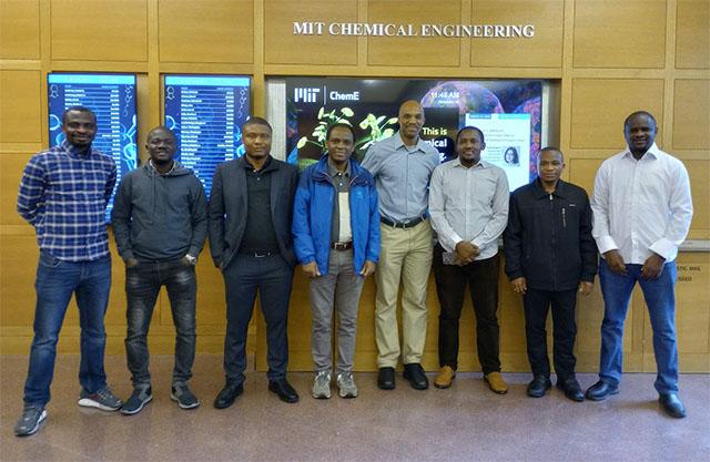 Javit Drake and Nigerian MIT-ETT fellows, 2022