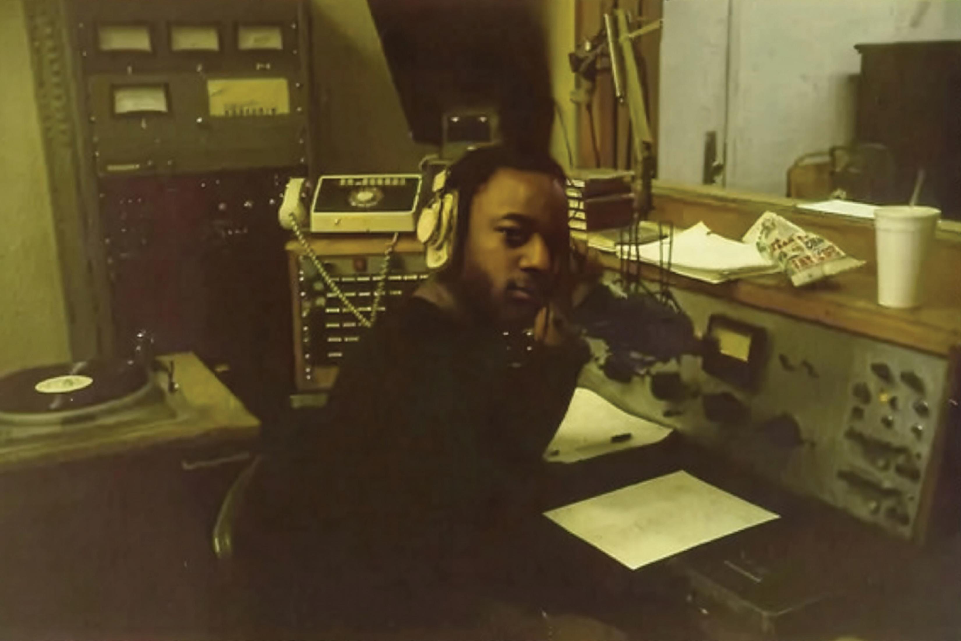 Landon Pate at WMBR, 1980s