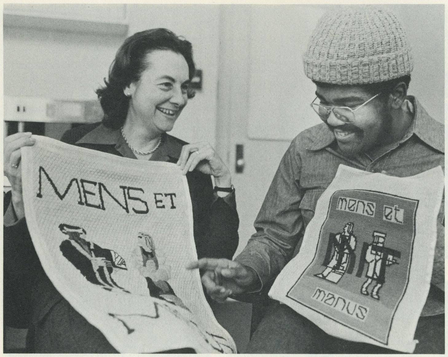 Carola Eisenberg and Albert Oliver Jr., 1975