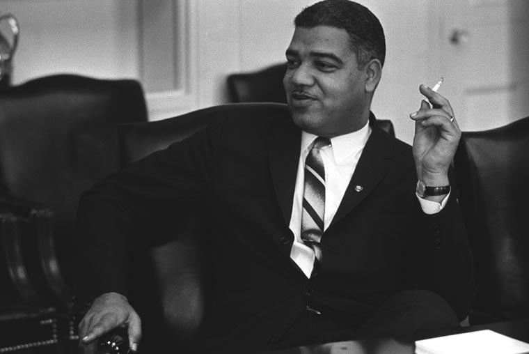 Whitney Young at the White House, 1964