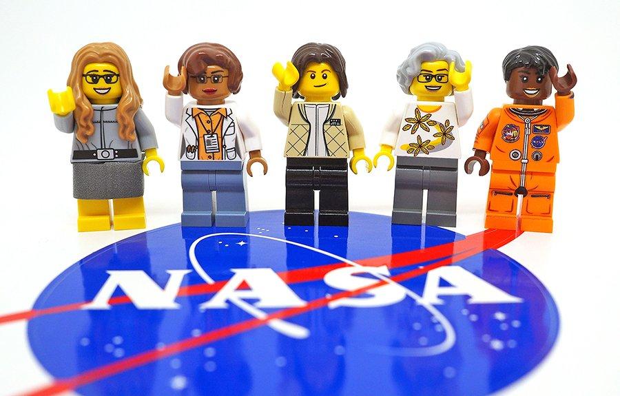 "Women of NASA" LEGO set by Maia Weinstock, 2017