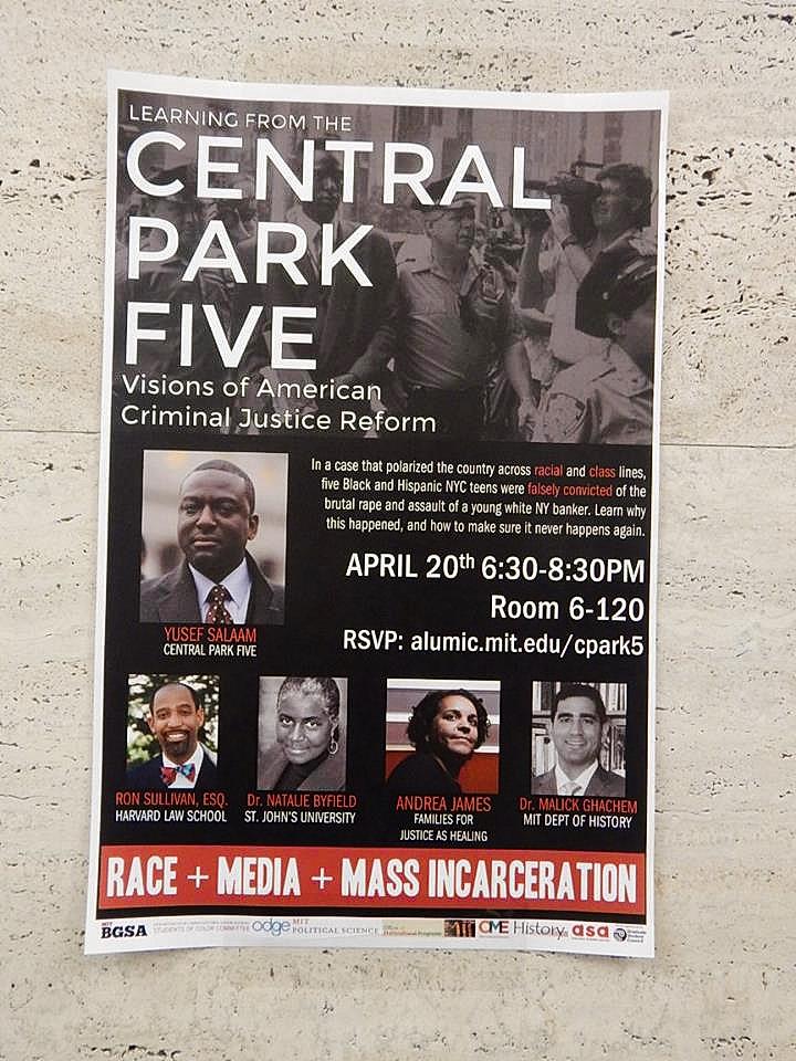 Flyer: Learning from the Central Park 5, 2016
