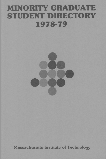 MIT Minority Graduate Student Directory cover