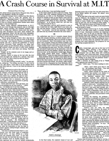 Class strugggle- WSJ clipping